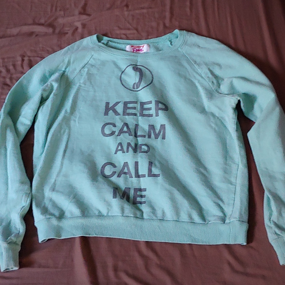 Cropped sweatshirt